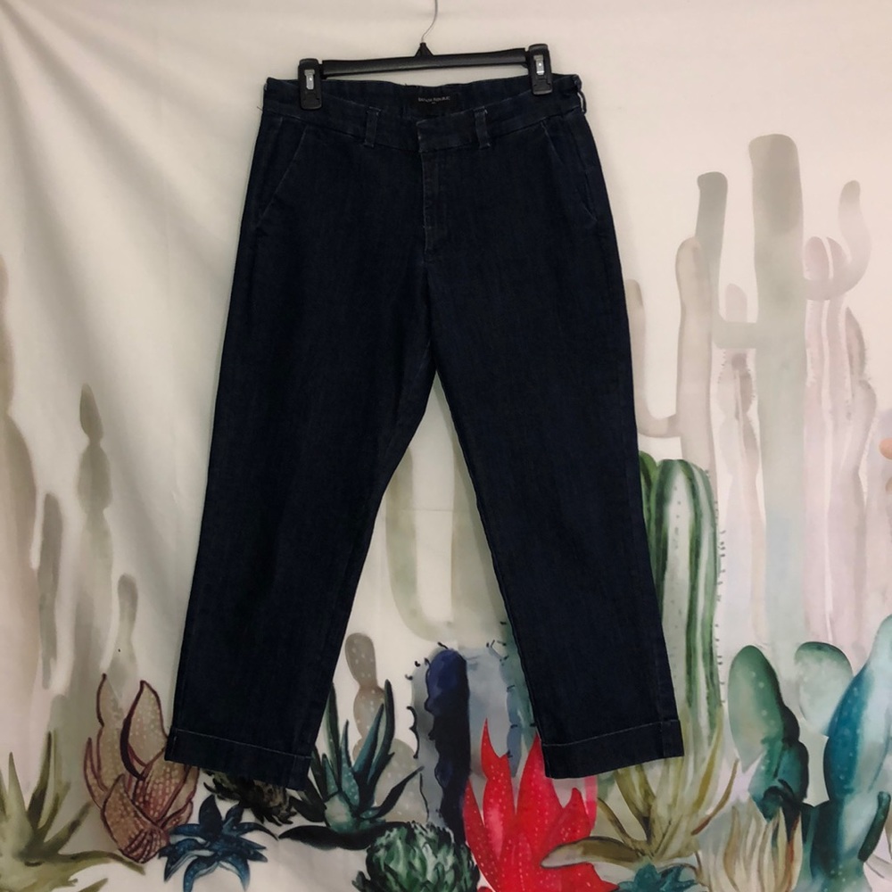 Banana Republic Denim Cuffed Capris